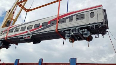 صورة وزير النقل يعلن وصول دفعة جديدة من عربات ركاب السكك الحديدية الجديدة