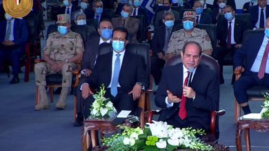 صورة الرئيس السيسي: قلق المصريين من سد النهضة مشروع.. ولن نفرط في حقوقنا المائية