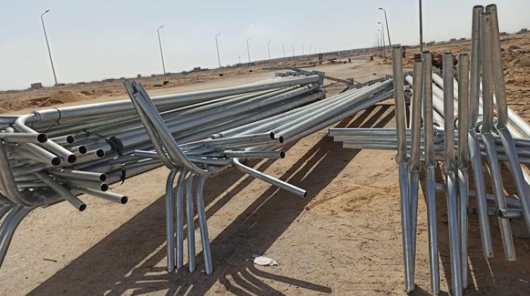 صورة وزير الإسكان: جارٍ تنفيذ شبكة كهرباء المنطقة الصناعية الثامنة على مساحة 1500 فدان بمدينة السادات