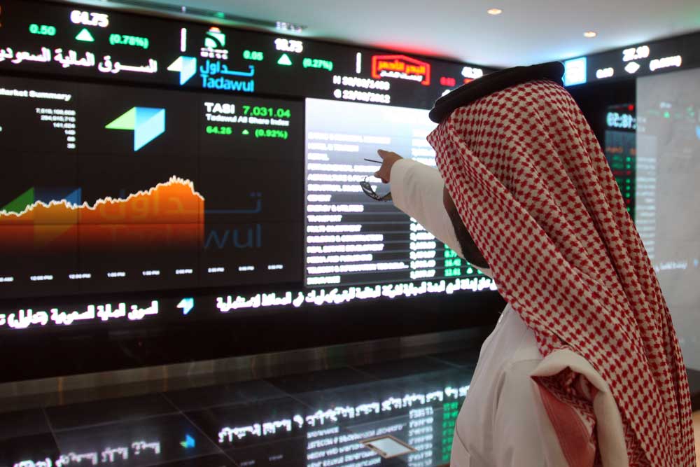 صورة السوق السعودية تواصل ارتفاعاتها..وقيمة الأسهم تقارب 9 تريليونات ريال